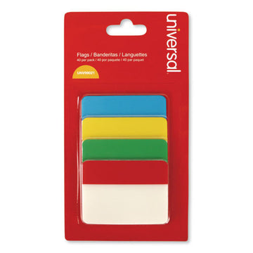 Universal® Self Stick Index Tab, 2", Assorted Colors, 40-pack freeshipping - TVN Wholesale